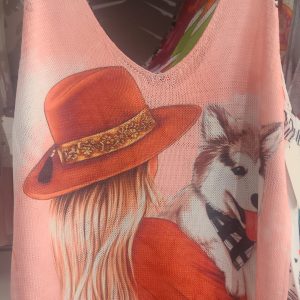 Jersey de hilo modelo Sofie and dog