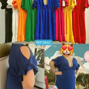 Vestido algodon modelo Roma